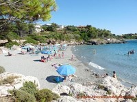 Gradakia Beach in Lassi Kefalonia