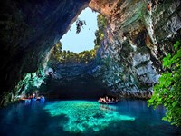 Melissani Lake-Cave in Kefalonia